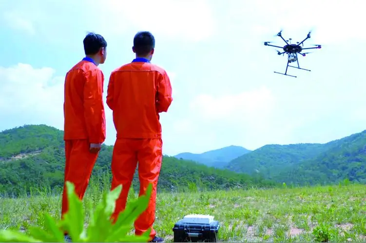 包头无人机倾斜摄影巡检拍摄